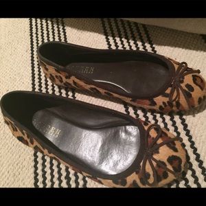 Ralph Lauren leopard print flats.